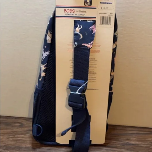 BOBS from Skechers Navy Dog Print Backpack - Picture 3 of 3